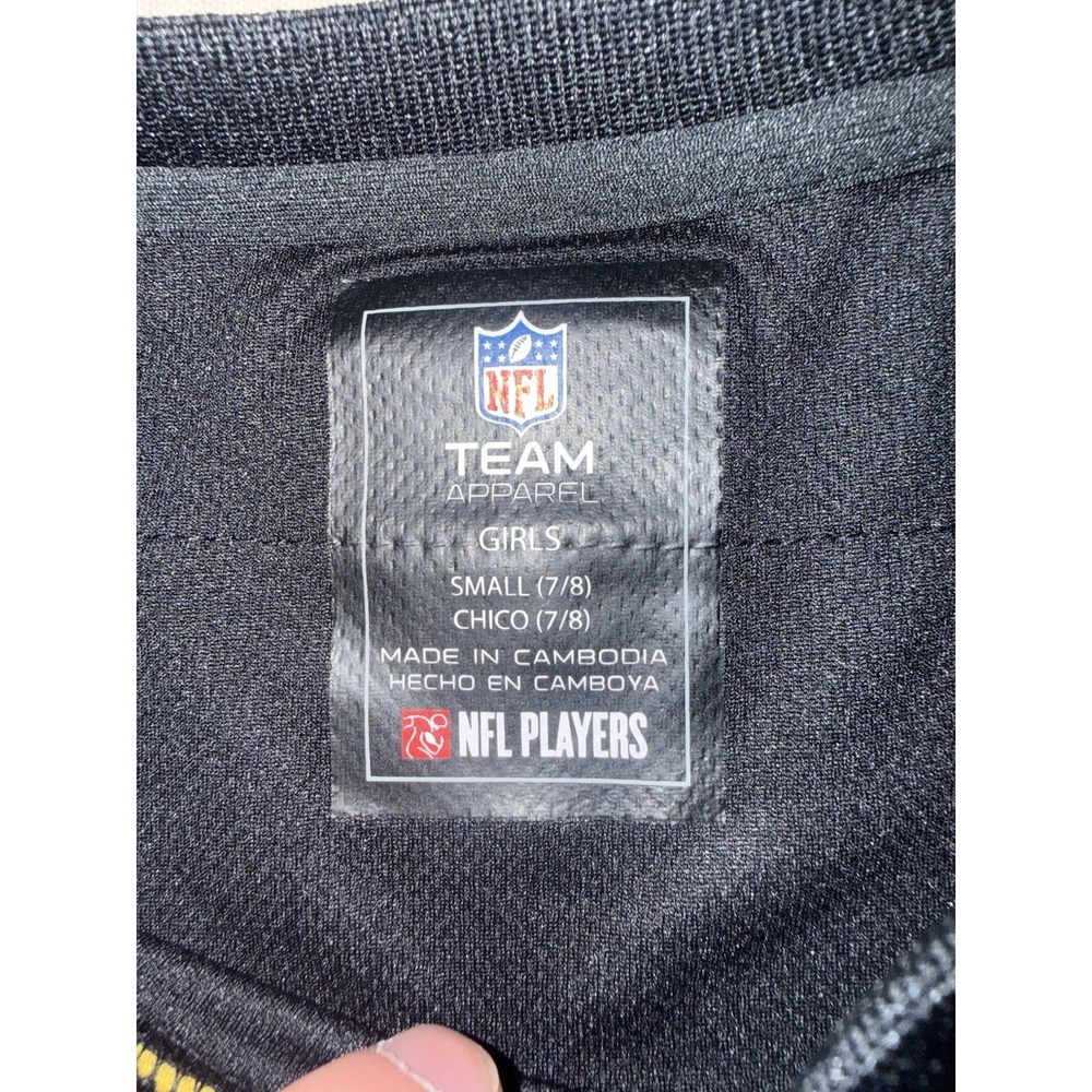 Super Bowl 50 Jersey Youth Small 7/8 Bay Area San Francisco NFL Black Girls - Picture 7 of 16